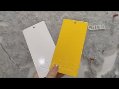 Εύκολη καθαριότητα Εποξυπολυεστέρα Κίτρινη Powder Coating για συσκευές και διακοσμητικά