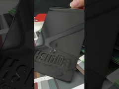 Χημικά ανθεκτική βαφή πούδρας Hsinda Ral 9005 Μαύρο 90-100% Γυαλιστερό Ηλεκτροστατική επίστρωση για ψεκασμό