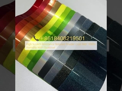 Υψηλή αντοχή στις γρατζουνιές υφασμένη σκόνη με 1000hr υγρασία με qualicoat