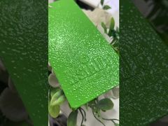 Δείτε γιατί να επιλέξετε RAL 6018 Green Wrinkle Texture Thermoset Powder Coating for Fence
