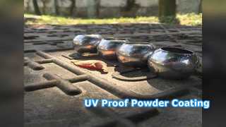 Ανθεκτικό εξωτερικό φινίρισμα με επίστρωση πούδρας ανθεκτικό στην υπεριώδη ακτινοβολία