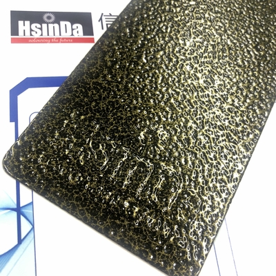 Ηλεκτροστατικό εποξικό χρώμα επιστρώματος σκονών Hammertone σύστασης σφυριών πολυεστέρα Hsinda