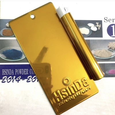 Σκόνη μετάλλων χρυσής επένδυσης χρωμίου που ντύνει τον ηλεκτροστατικό ψεκασμό Pintura
