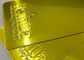 Υψηλός σχολιάστε τη σαφή Thermoset προηγμένη επίστρωμα που καραμέλα σκονών ο κίτρινος χρυσός τελειώνει