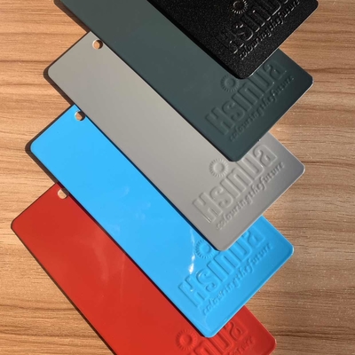 TGIC/TGIC Free Ral 9005 Black Epoxy Polyester Thermoset Powder Coating για προστατευτικές ιδιότητες