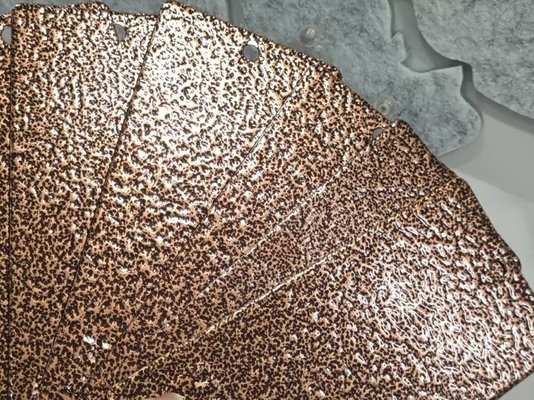 Ελαστική ταινία Hammertone Brown Powder Coating για αρχιτεκτονικές εφαρμογές