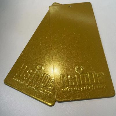Χρυσή μεταλλική επίστρωση σε σκόνη με αντοχή στη διάβρωση και στην αντοχή στα υπεριώδη φώτα για ηλεκτροστατική ψεκασμό